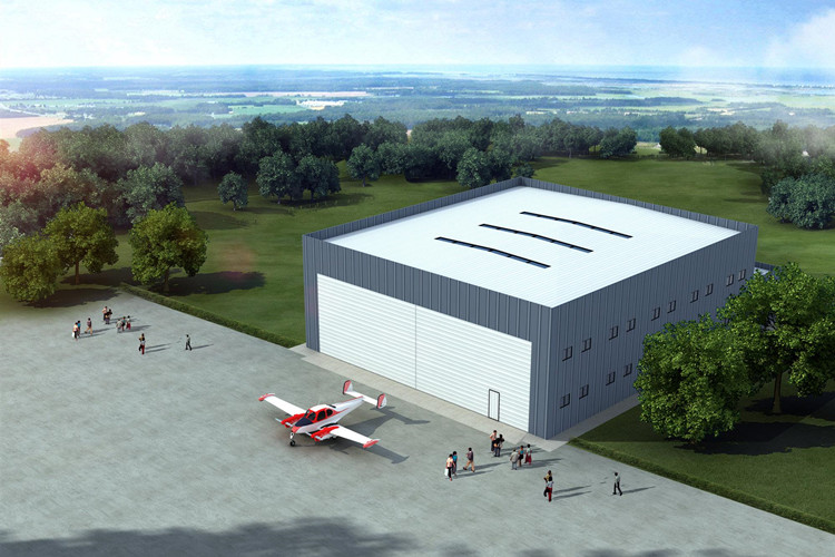 Стальной ангар здание