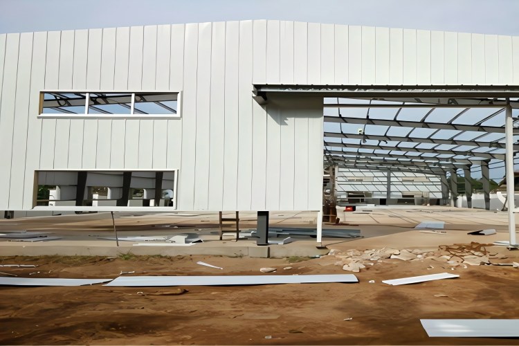 сэндвич-панель для стен завода