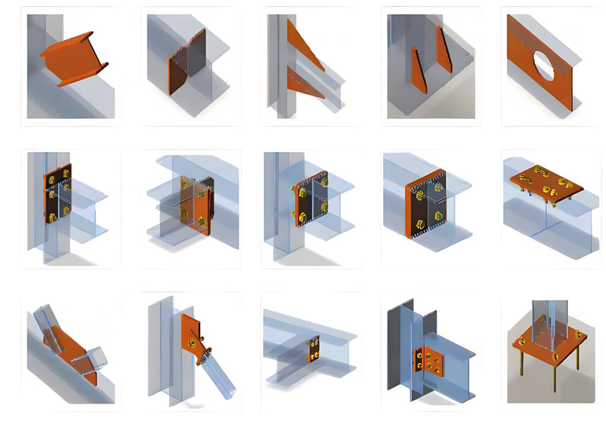 Вся стальная конструкция