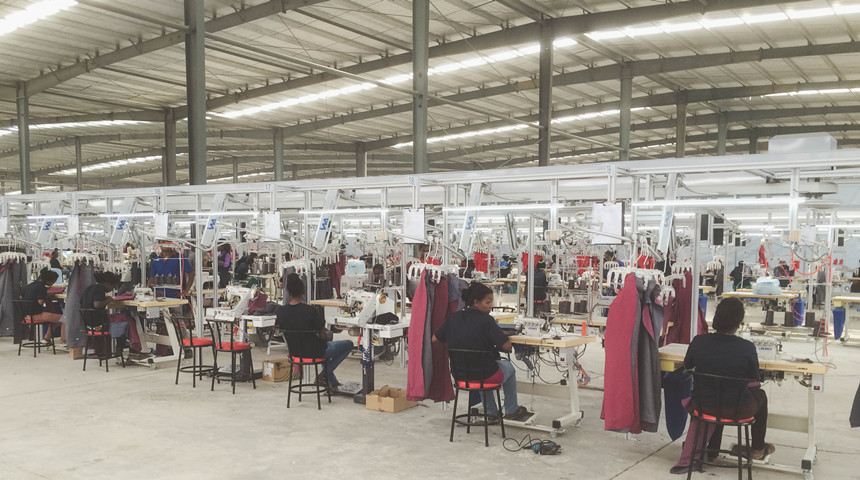 Швейная фабрика со стальной конструкцией в Эфиопии