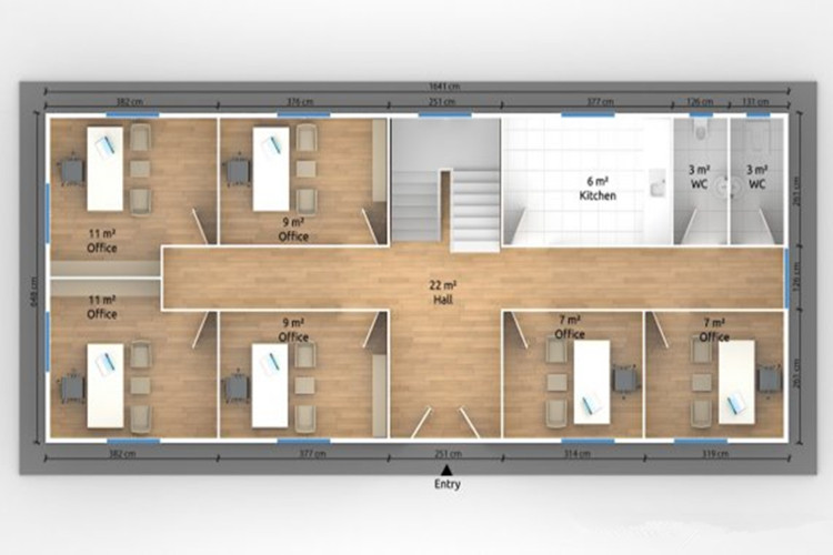 214 кв. М сайт офис