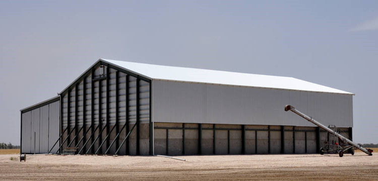 Стальная сарай для получения