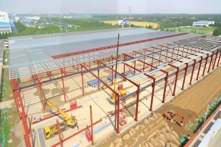 заводской металлический каркас