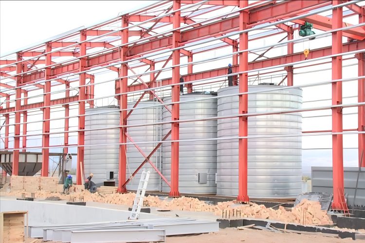 Изготовление металлоконструкций для строительства заводских зданий