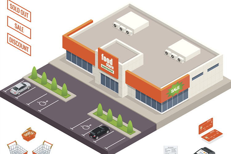 продовольственный магазин