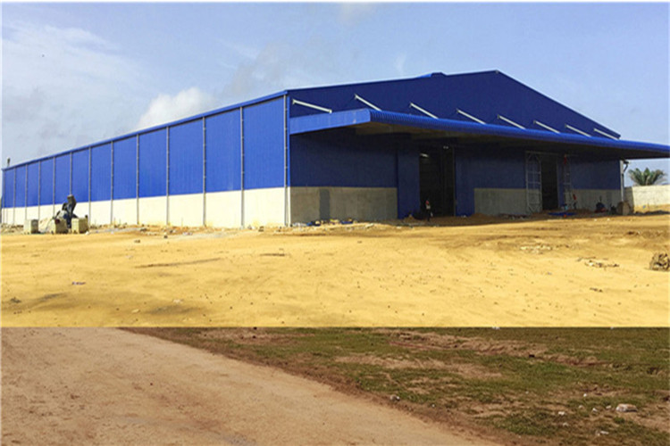 Металлический каркасный склад