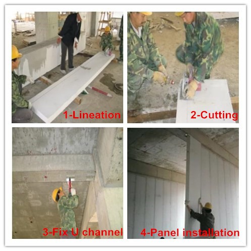 Установка панели ALC