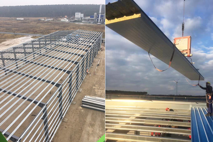 Изолированная стальная мастерская