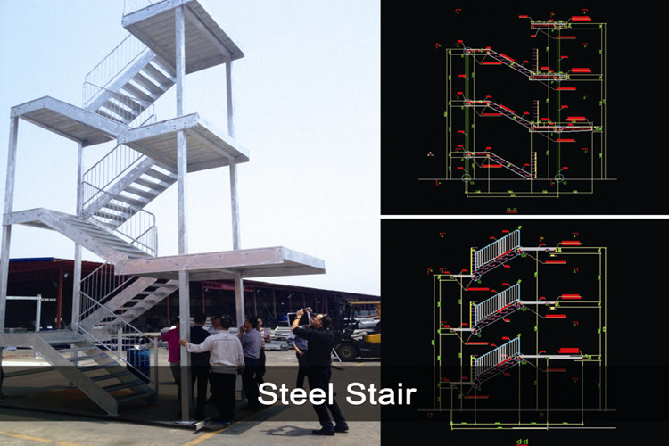 Стальная лестница