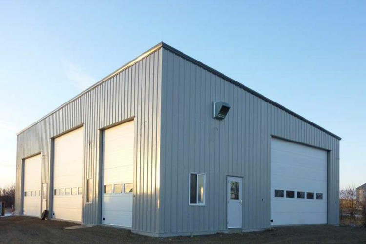 Промышленное здание стали