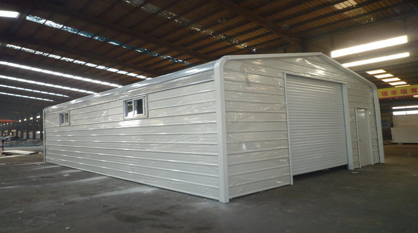 стальный сарай