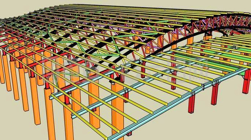 Стальная конструкция конструкция