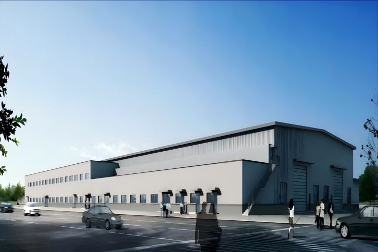 Строительство промышленного здания стальной конструкции