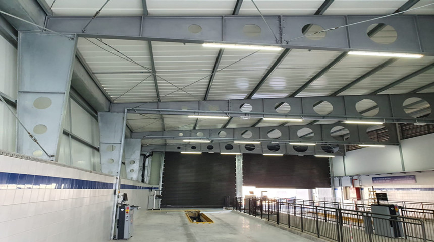 Круг-Кастеллаженные стальные балки