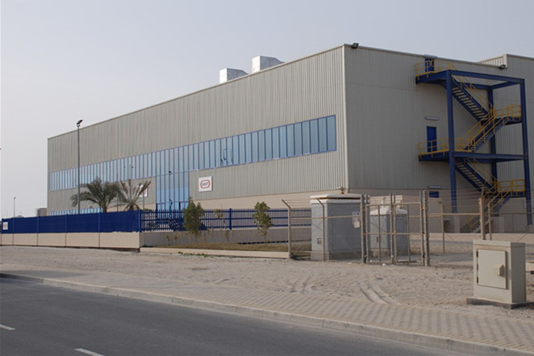 Сборная стальная конструкция для завода по переработке пищевых продуктов